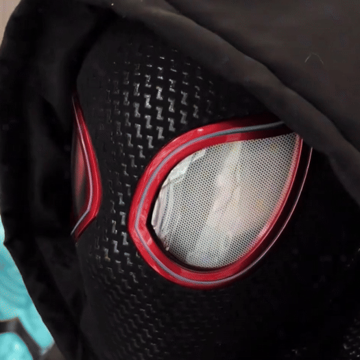 Maska Miles Blackout – mrugające oczy | Spajderek™
